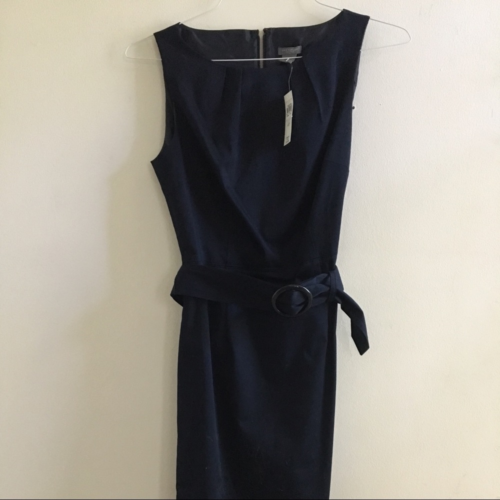 Navy blue Ann Taylor dress